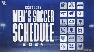 UKY Men's Soccer Schedule 2024